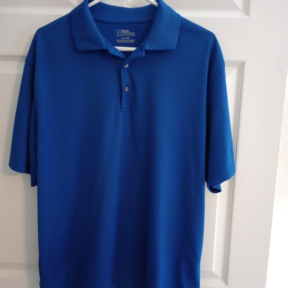 PGA Tour Classic Blue Polo Shirt